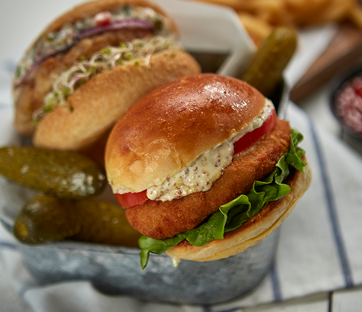 Breaded Chicken Burger