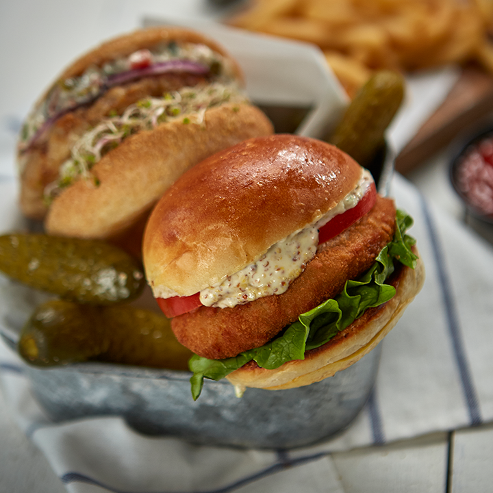 Breaded Chicken Burger