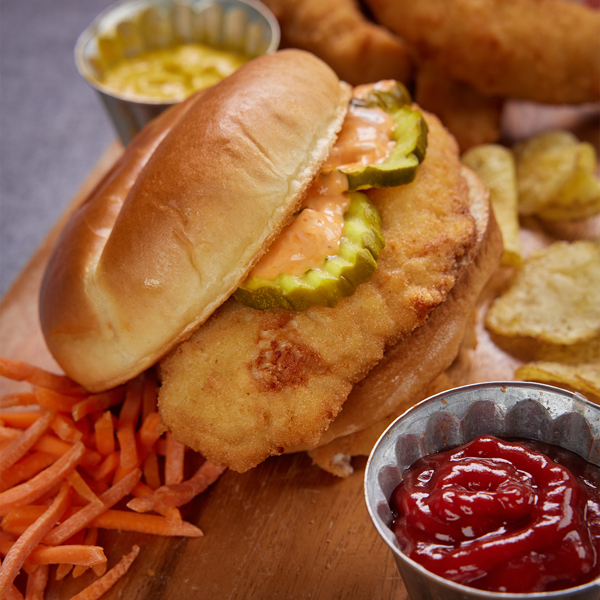 Breaded Chicken Breasts 6-7oz