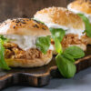pulled chicken burger recipe